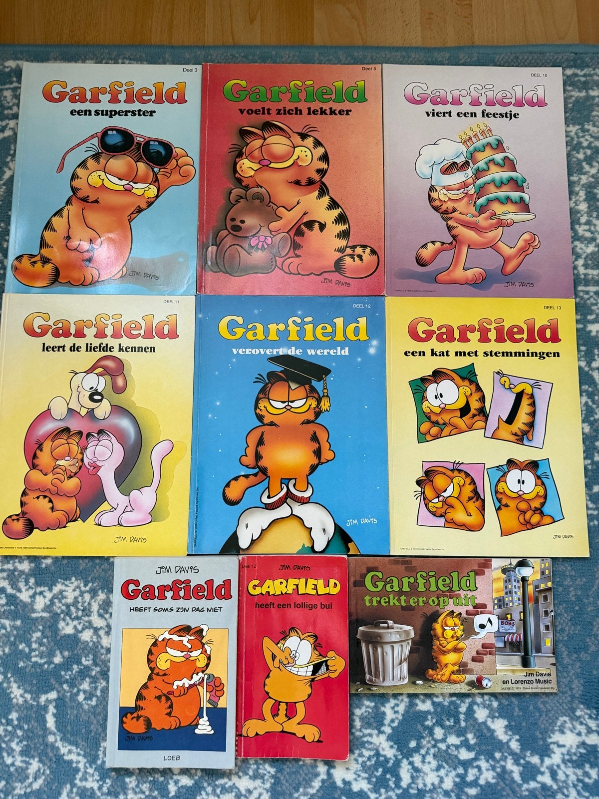 Garfield Stripboeken, Meerdere stripboeken, Ophalen of Verzenden, Gelezen