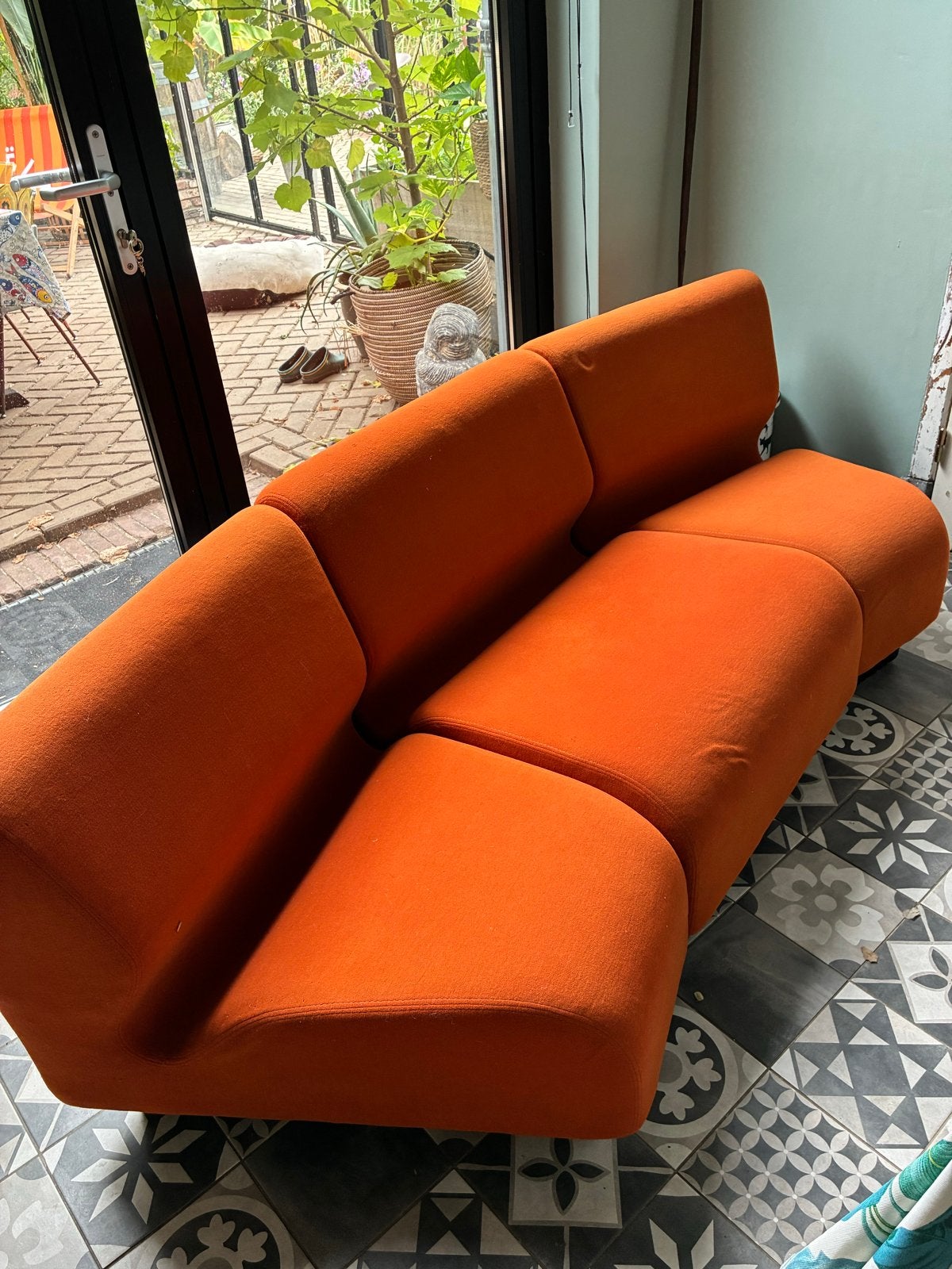 Vintage Don Chadwick Herman Miller Modulaire Loungebank, Ophalen