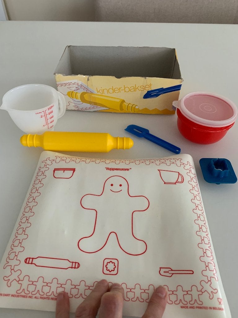 Tupperware minibakset kinderen, Ophalen of Verzenden, Zo goed als nieuw, Jongen of Meisje