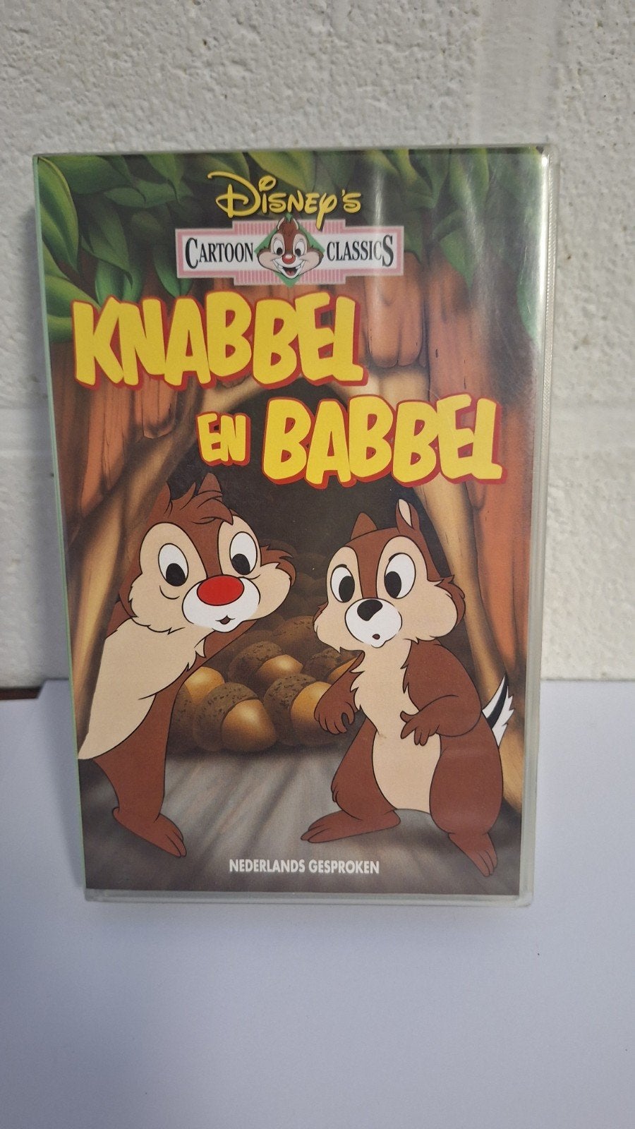 Disney's Knabbel en Babbel VHS - Nederlands Gesproken, Cd's en Dvd's, Gebruikt, Alle leeftijden, Kinderfilm, VHS
