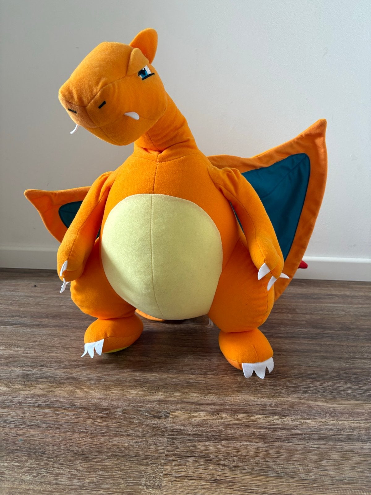 Grote Pokémon Charizard knuffel - Zo goed als nieuw, Oranje, Overige typen, Ophalen of Verzenden, Zo goed als nieuw