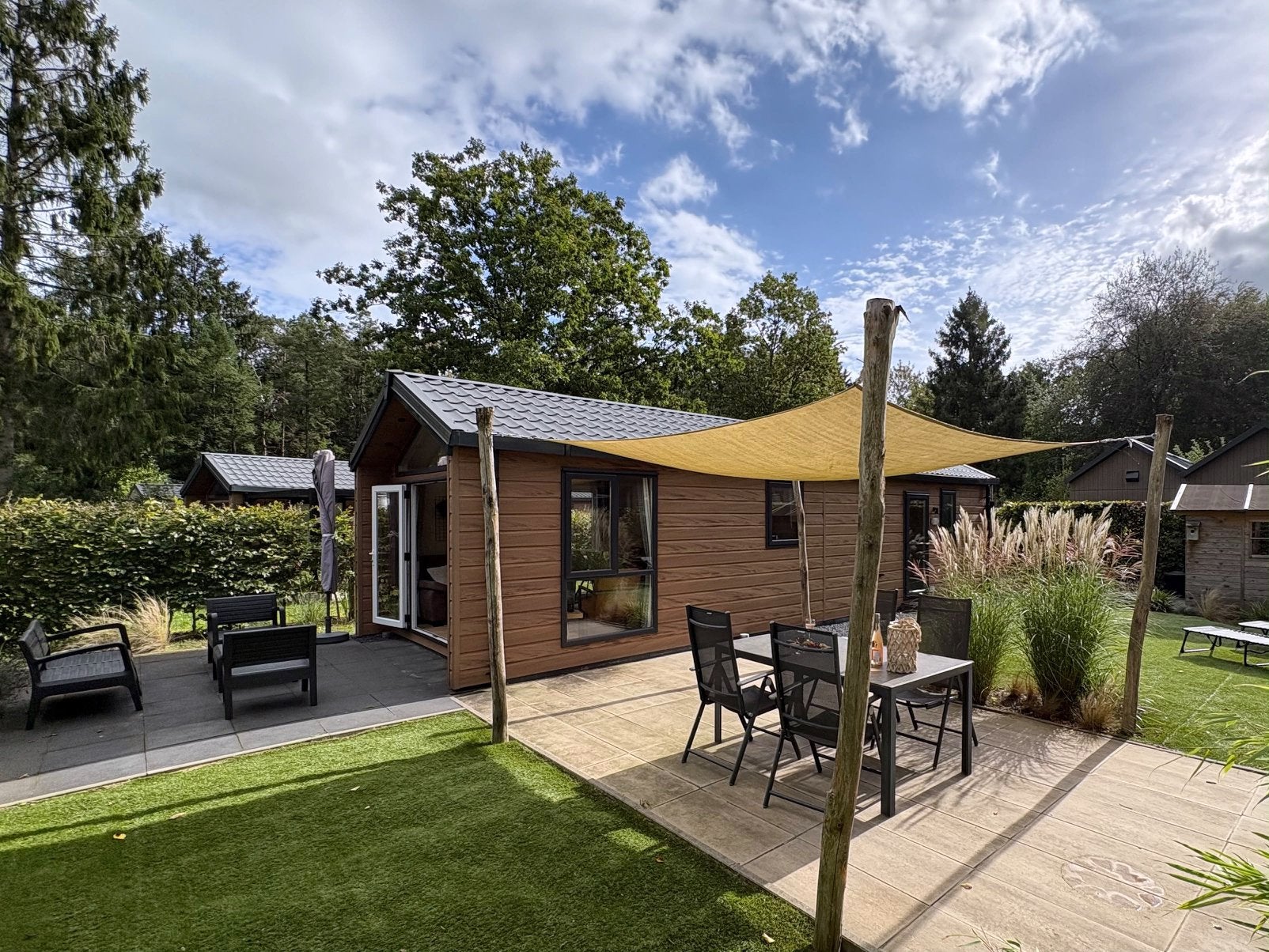 Vakantie op de Veluwe in een modern chalet, Ophalen