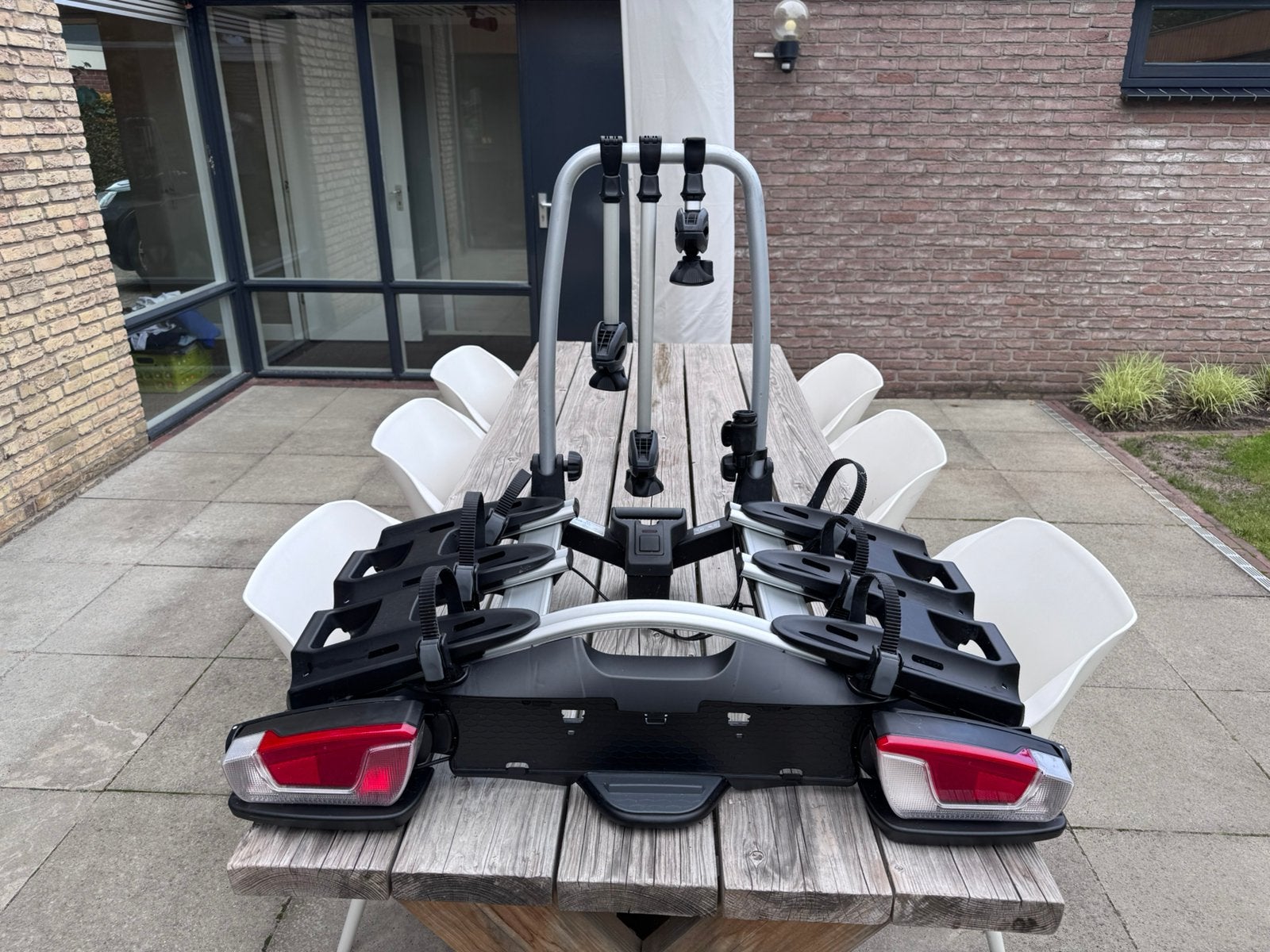 Thule / Volvo Fix4Bike fietsendrager voor 3 fietsen, Auto diversen, Fietsendragers, Ophalen, 3 fietsen of meer, Zo goed als nieuw