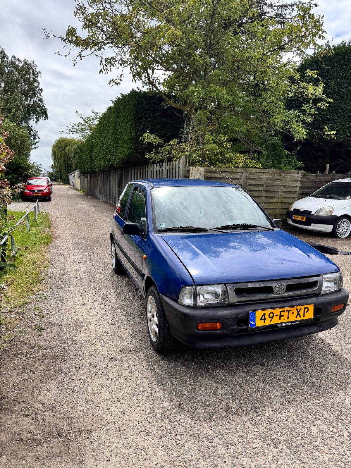 Suzuki Alto 1.0 GA 2000 Blauw, Auto's, Voorwielaandrijving, 54 pk, Blauw, Origineel Nederlands