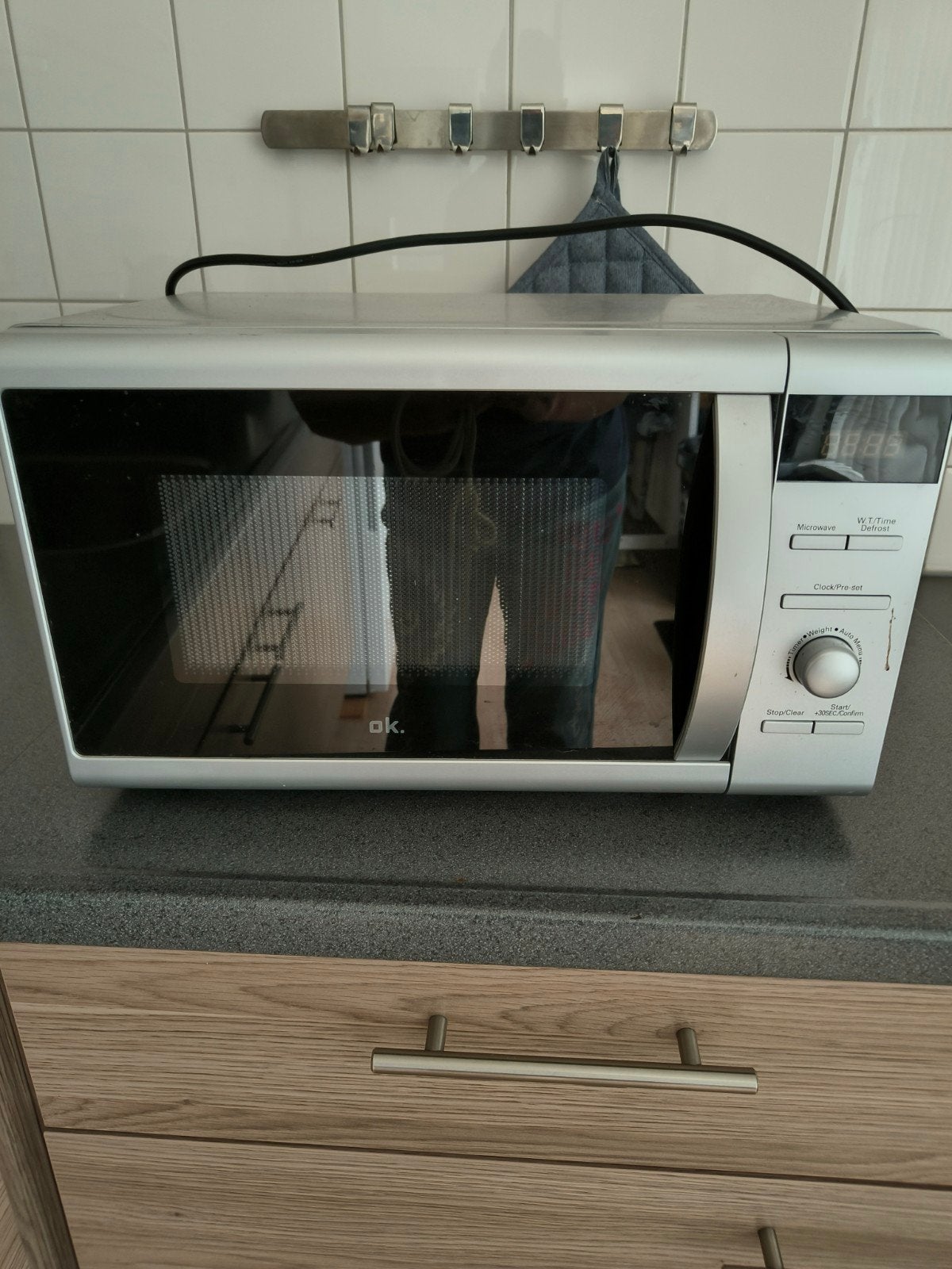 Ok magnetron 20 liter nieuw staat, Witgoed en Apparatuur, Magnetrons, Ophalen, Minder dan 45 cm, Vrijstaand, Magnetron
