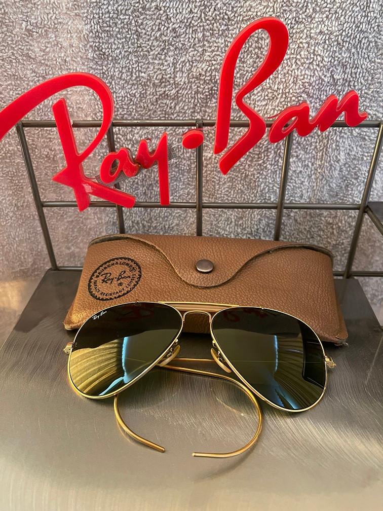 Vintage B&L piloten zonnebril Ray-Ban Outdoorsman 58mm O5, Sieraden, Tassen en Uiterlijk, Zonnebrillen en Brillen | Heren, Zonnebril