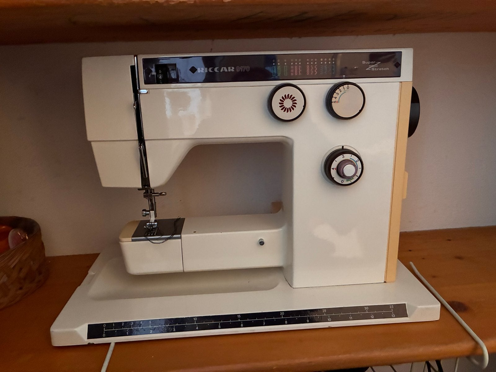 Riccar 9170 Naaimachine met uitgebreid toebehoren, Hobby en Vrije tijd, Ophalen, Gebruikt, Naaimachine, Overige merken