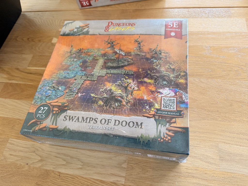 Dungeons & Lasers - Swamps of Doom, Ophalen of Verzenden, Nieuw, Dungeons & Lasers