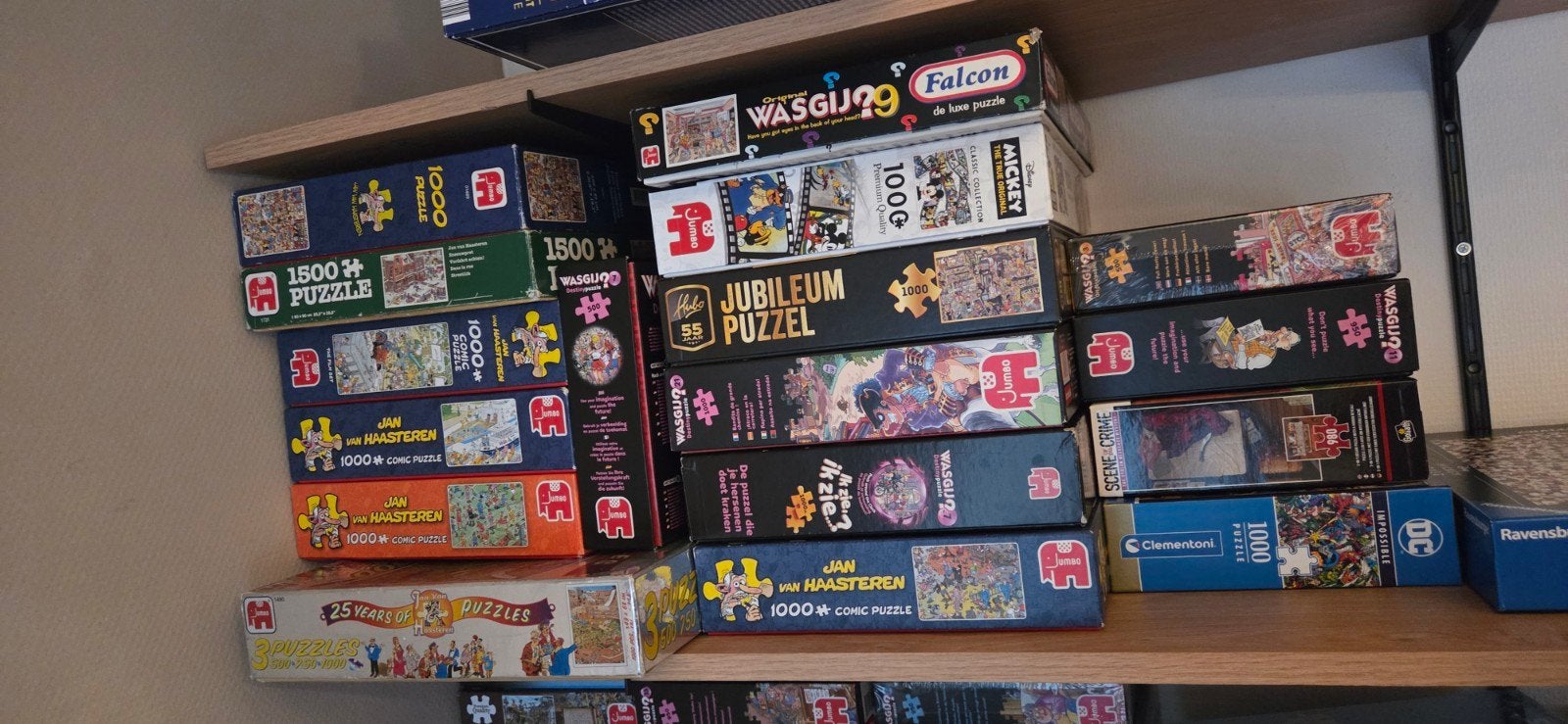 Diverse Legpuzzels - Wasgij, Jan van Haasteren, Ophalen of Verzenden, 500 t/m 1500 stukjes, Zo goed als nieuw, Legpuzzel