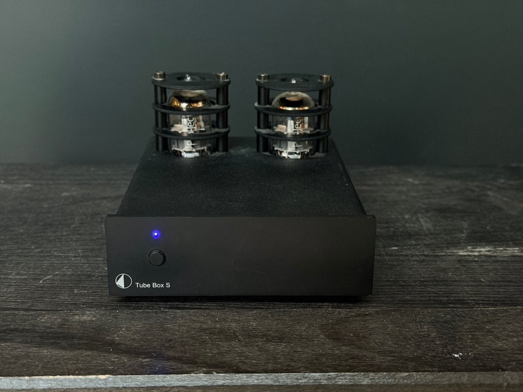 Pro-Ject Tube Box S - Phono voorversterker, Audio, Tv en Foto, Ophalen of Verzenden, Zo goed als nieuw, Platenspeler, Overige merken