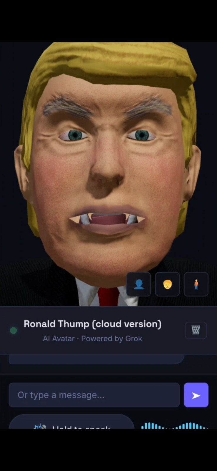 Ronald Thump Parodie AI Clone Website, Computers en Software, Overige Computers en Software, Ophalen, Ik, Prive, Prive