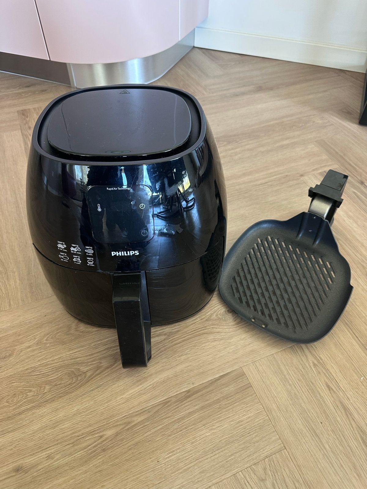 Philips Airfryer HD9240/90 - Zwart -, Ophalen, Gebruikt, Airfryer XL, 1000 t/m 1499 gram