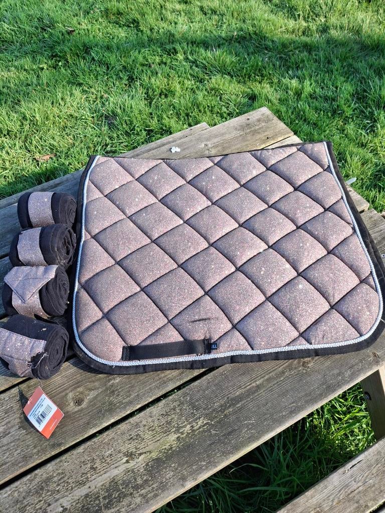 Paarden dekje maat full en bandages, Dieren en Toebehoren, Paarden en Pony's | Dekens en Dekjes, Ophalen, Gebruikt