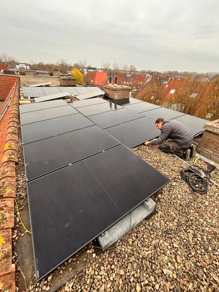 Zonnepanelen installeren, Doe-het-zelf en Verbouw, Zonnepanelen en Toebehoren, Ophalen of Verzenden, Compleet systeem