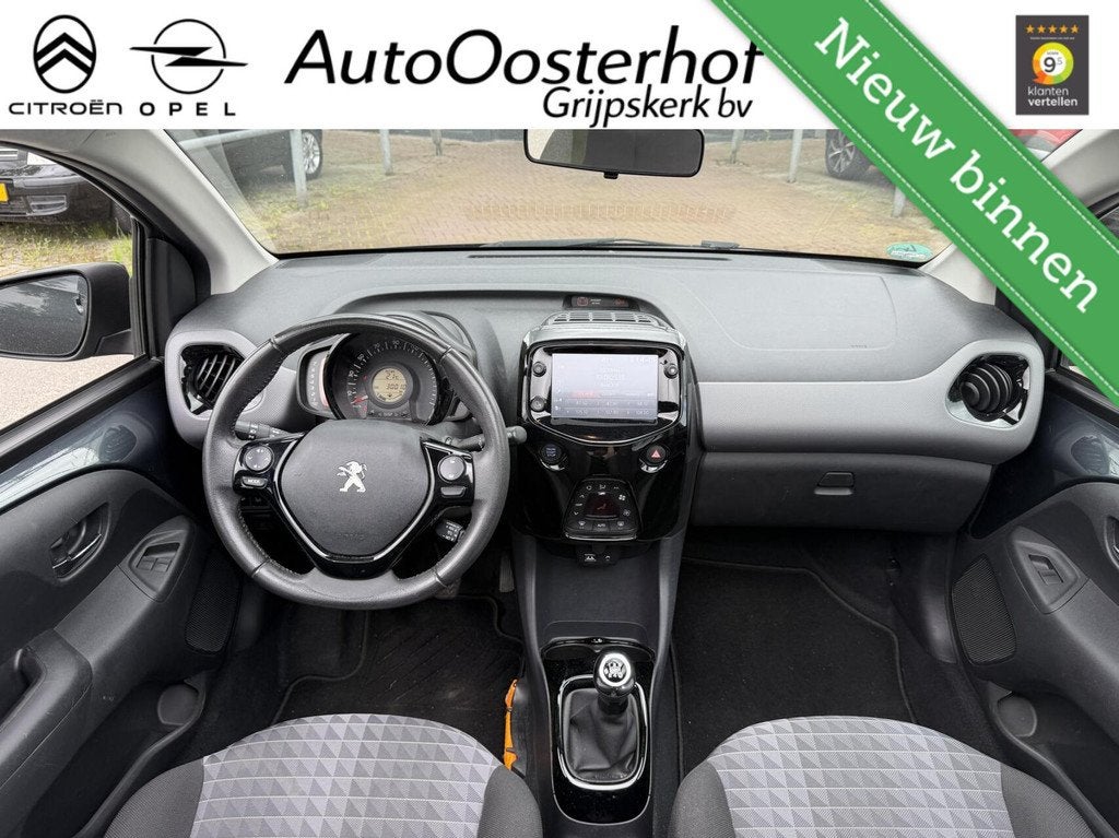 Peugeot 108 5drs Allure SCHUIFDAK, Voorwielaandrijving, Euro 6, 4 stoelen, Origineel Nederlands