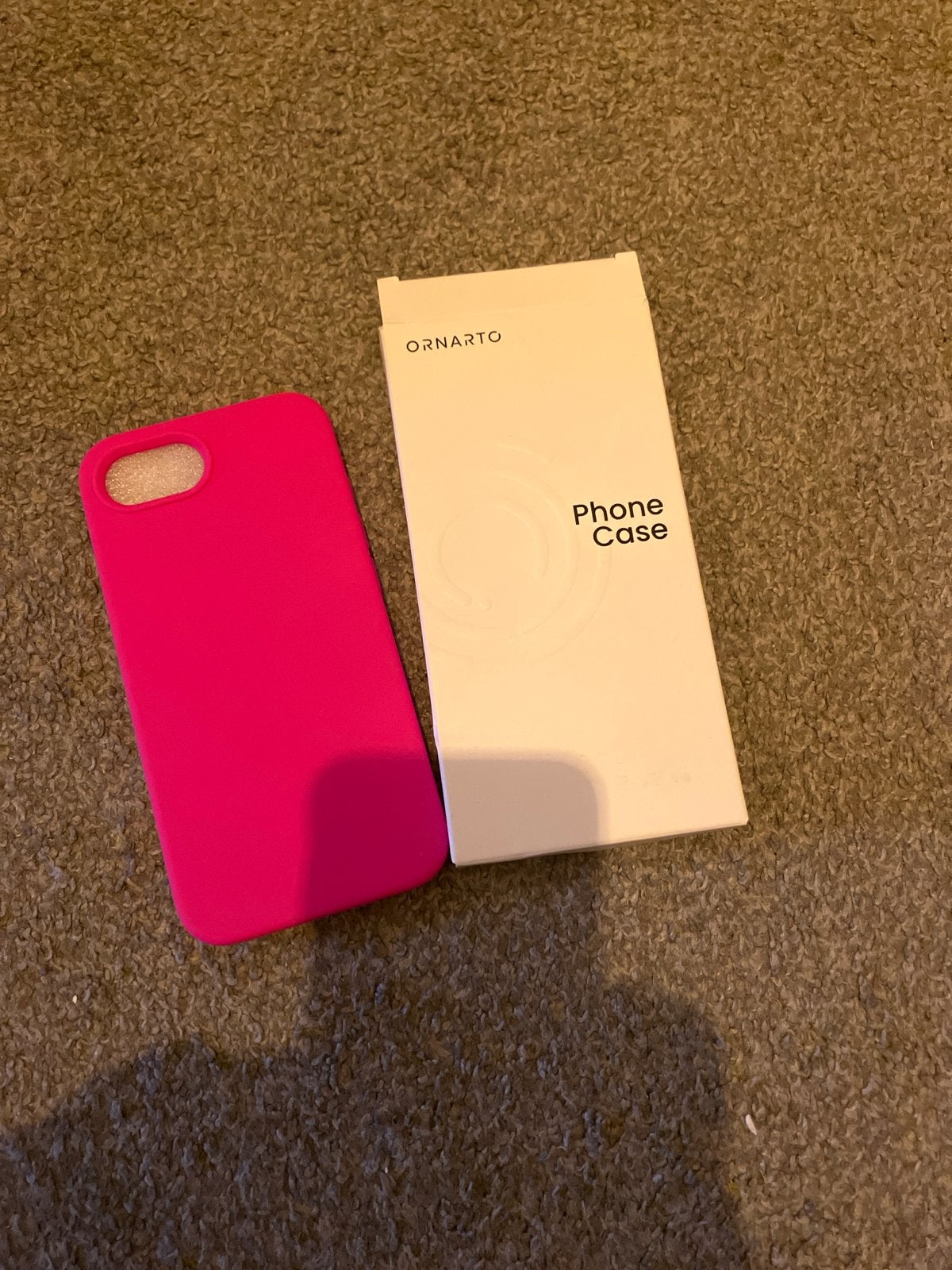 Vel roze  hoesje voor iPhone 7/8/SE (2020/2022) - Ro, Telecommunicatie, Overige merken, Hoesje of Tasje, Ophalen of Verzenden