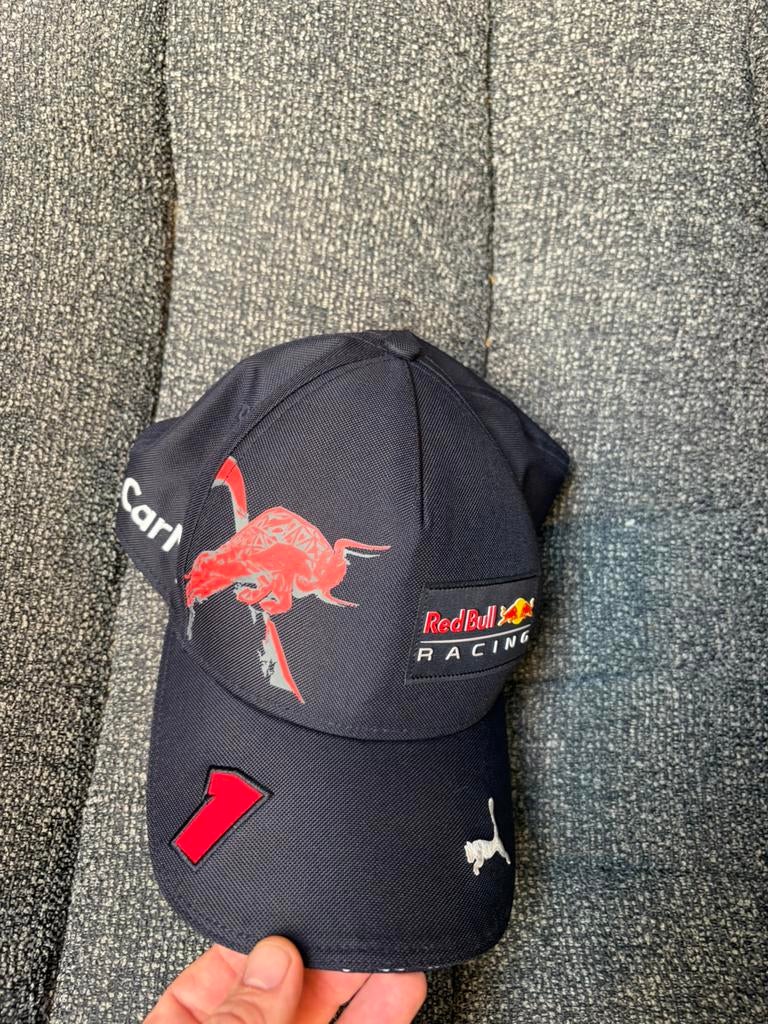 Max Verstappen Red Bull Racing F1 Pet - Puma, Kleding | Heren, Hoeden en Petten, Ophalen of Verzenden, Zo goed als nieuw, One size fits all
