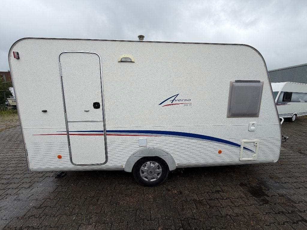 Caravan Bürstner Averso 390 TS - 2008 - Mover - BOVAG!, Omvormbare zithoek, Bedrijf, Treinzit, Bürstner