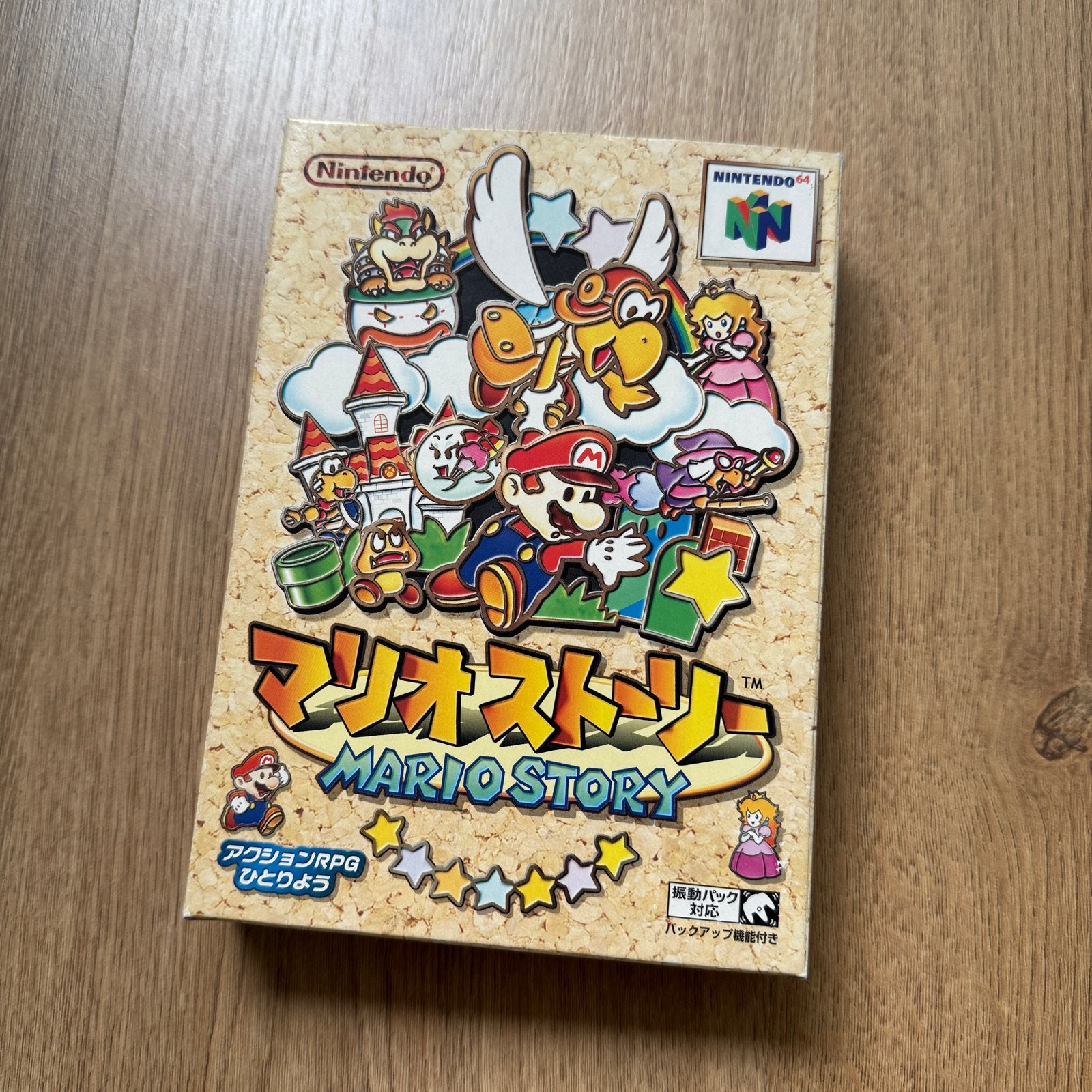 Mario Story (Paper Mario) N64 Japanse versie, Spelcomputers en Games, 1 speler, Ophalen of Verzenden, Zo goed als nieuw, Role Playing Game (Rpg)