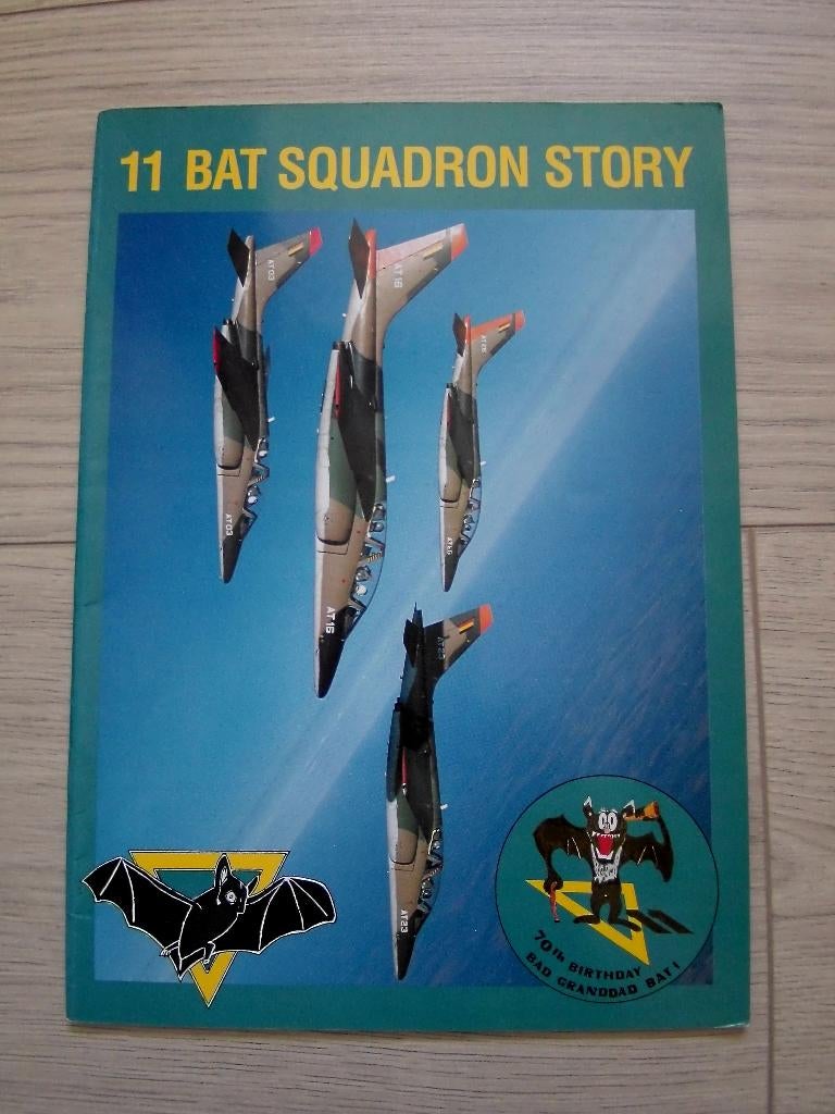 Belgian Air Force 11 Bat Squadron Story, Verzenden, Zo goed als nieuw, 1945 tot heden, Luchtmacht