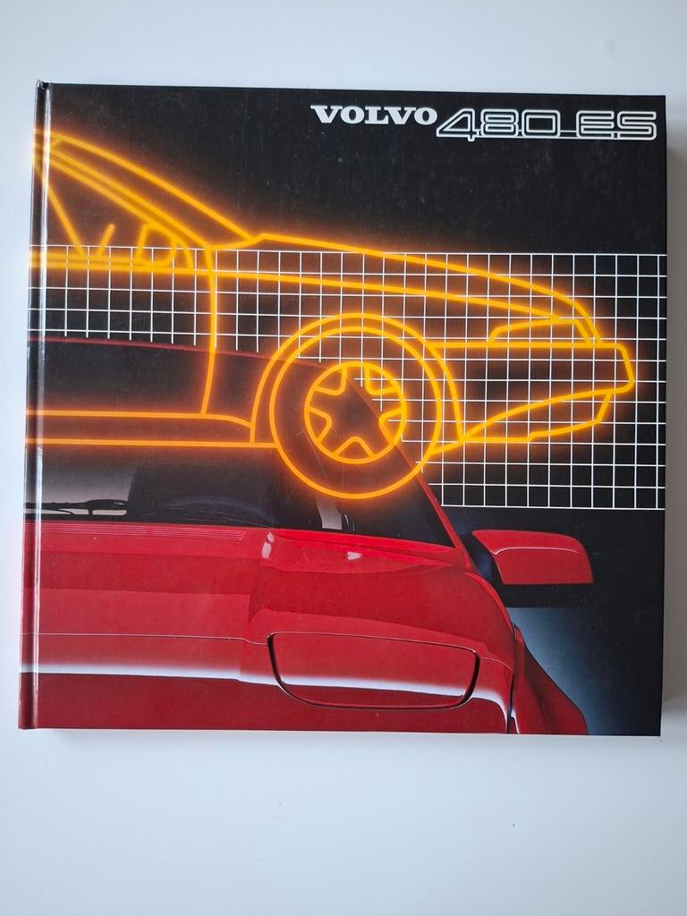 Boek: Introductie VOLVO 480 ES  (104 pag) enz, Ophalen of Verzenden, Gelezen, Volvo, Volvo