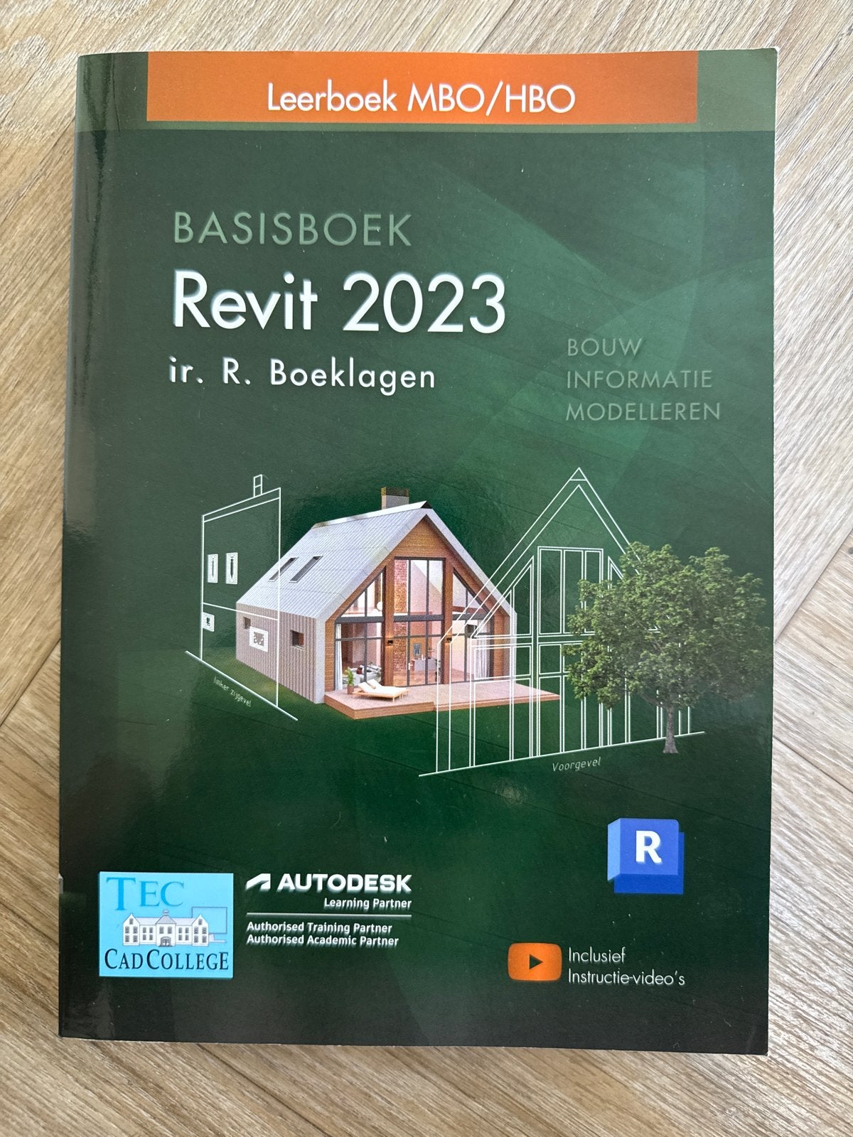 Basisboek Revit 2023 MBO/HBO - In uitstekende staat!, Boeken, Ophalen of Verzenden, Beta, Zo goed als nieuw, MBO