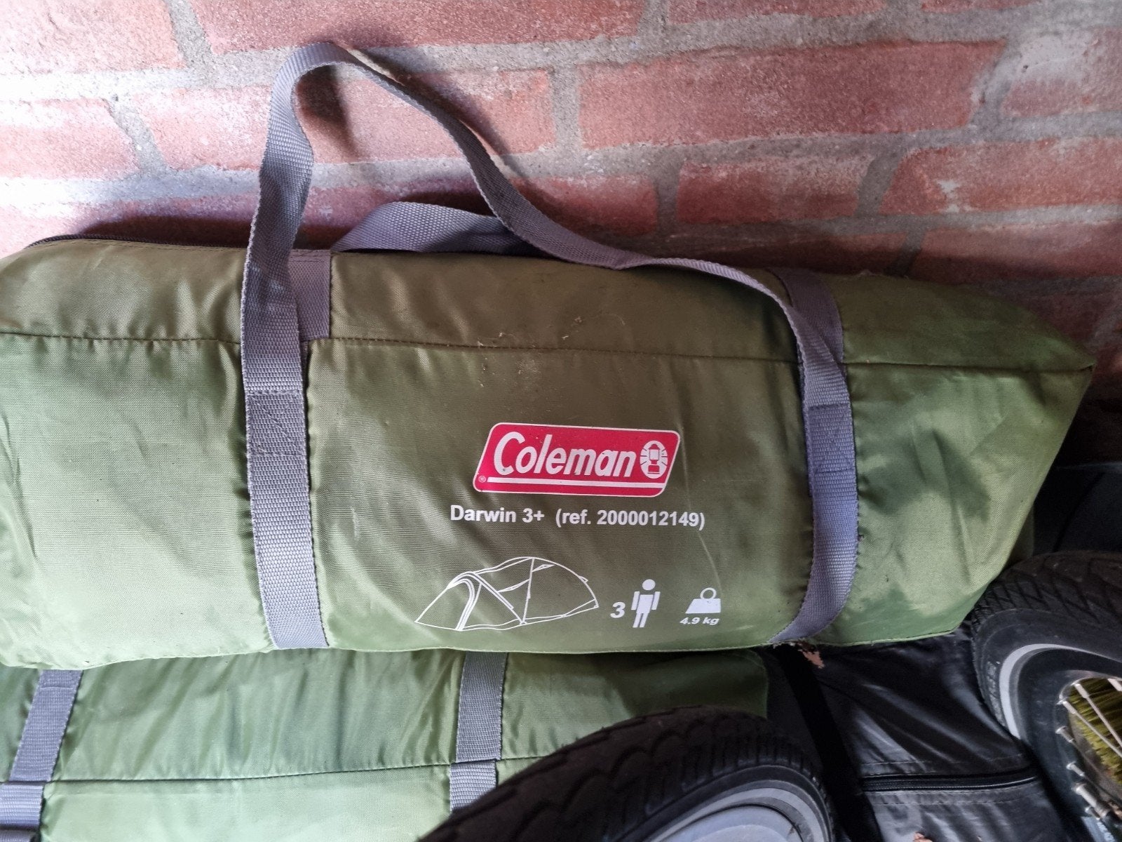 Coleman Darwin 3+ tent - zo goed als nieuw, Ophalen of Verzenden, Zo goed als nieuw, Tot en met 3