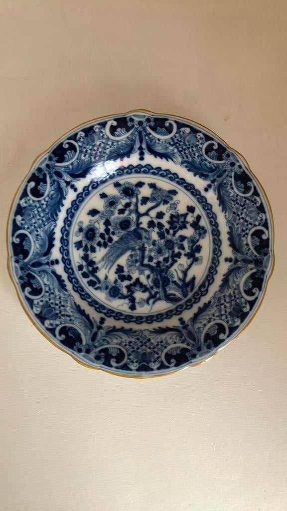 Makkum blauw wandbord, Ophalen of Verzenden