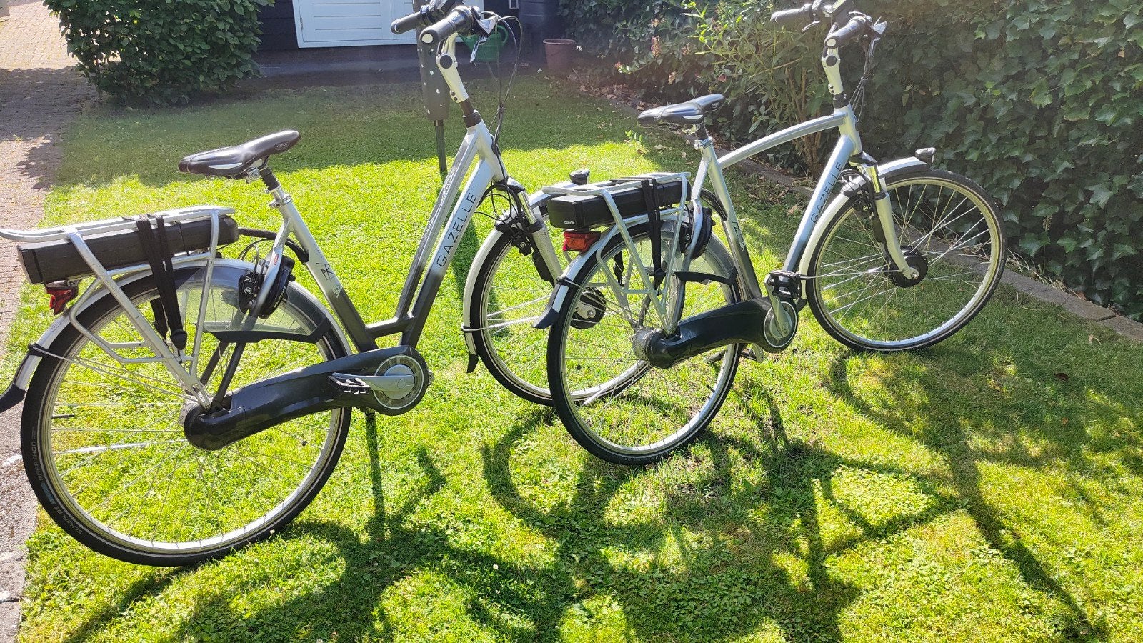 Mooie set Gazelle Orange met Gold Accu, Fietsen en Brommers, Elektrische fietsen, 51 tot 55 cm, Ophalen of Verzenden, Zo goed als nieuw