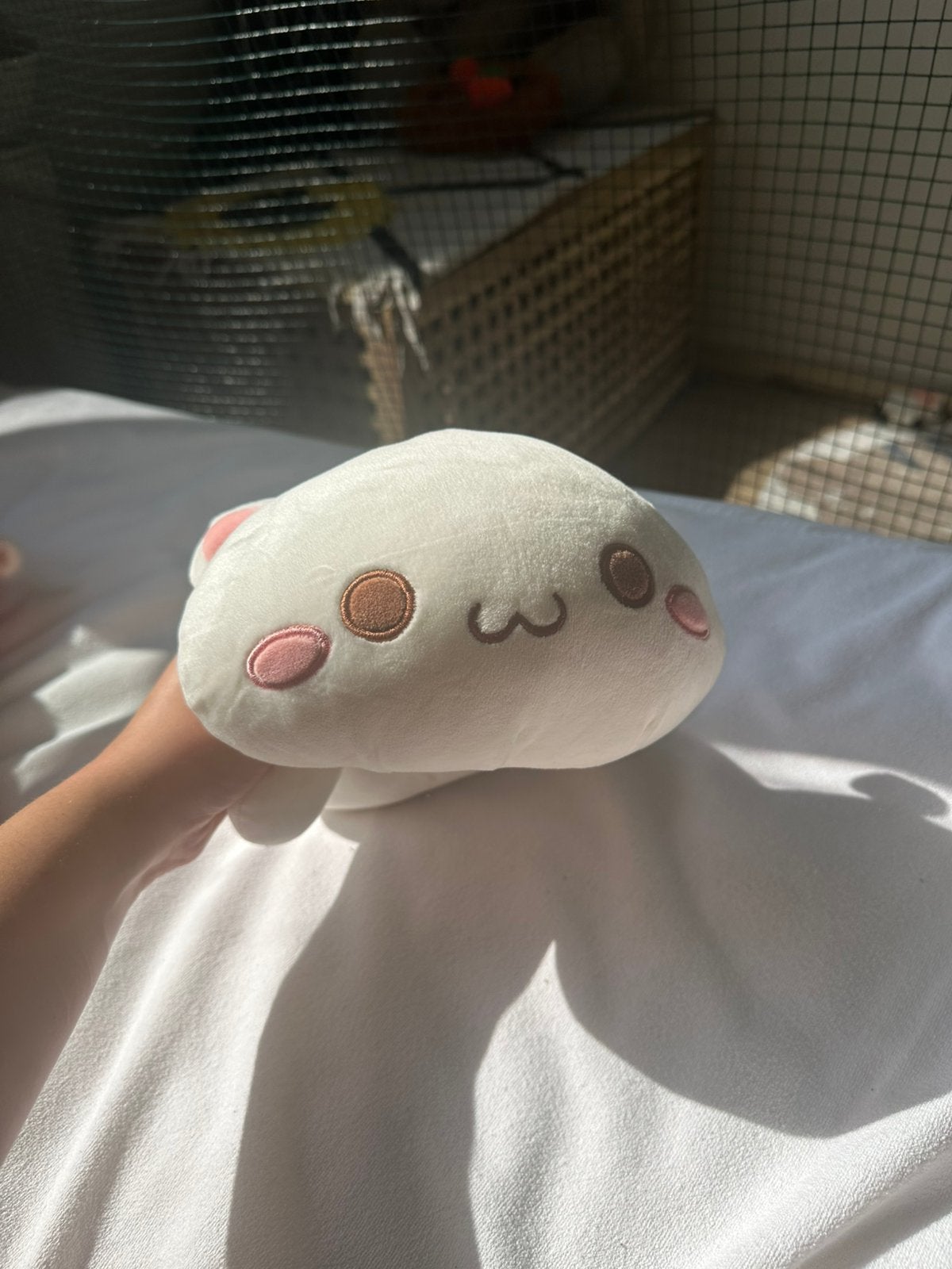 Miniso kat knuffel, Ophalen of Verzenden, Zo goed als nieuw