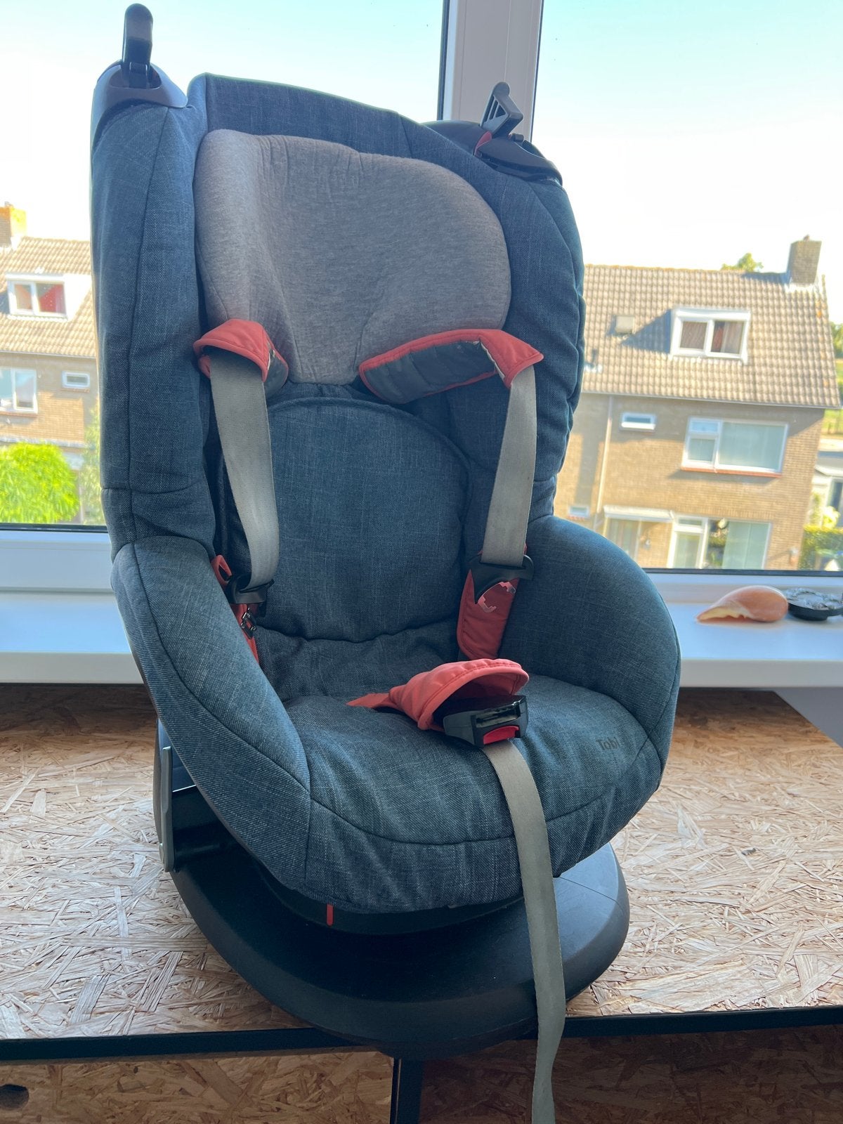 Maxi Cosi Tobi Autostoel - Divine Denim, Ophalen, Verstelbare rugleuning, 9 t/m 18 kg, Maxi-Cosi