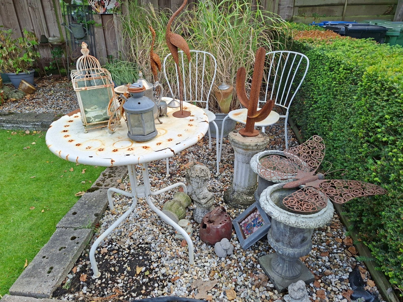 Gratis tuinbeelden en accessoires en potten, Ophalen, Gebruikt