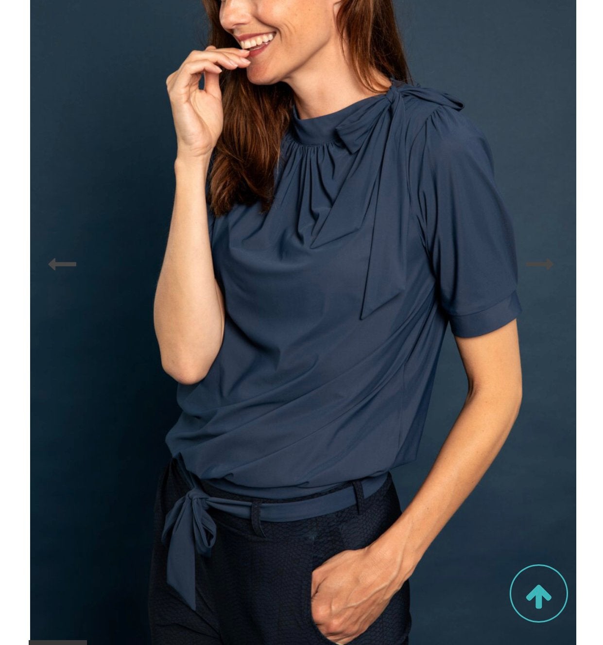 Studio Anneloes Carlyne top S, Ophalen, Zo goed als nieuw, Maat 36 (S), Blauw
