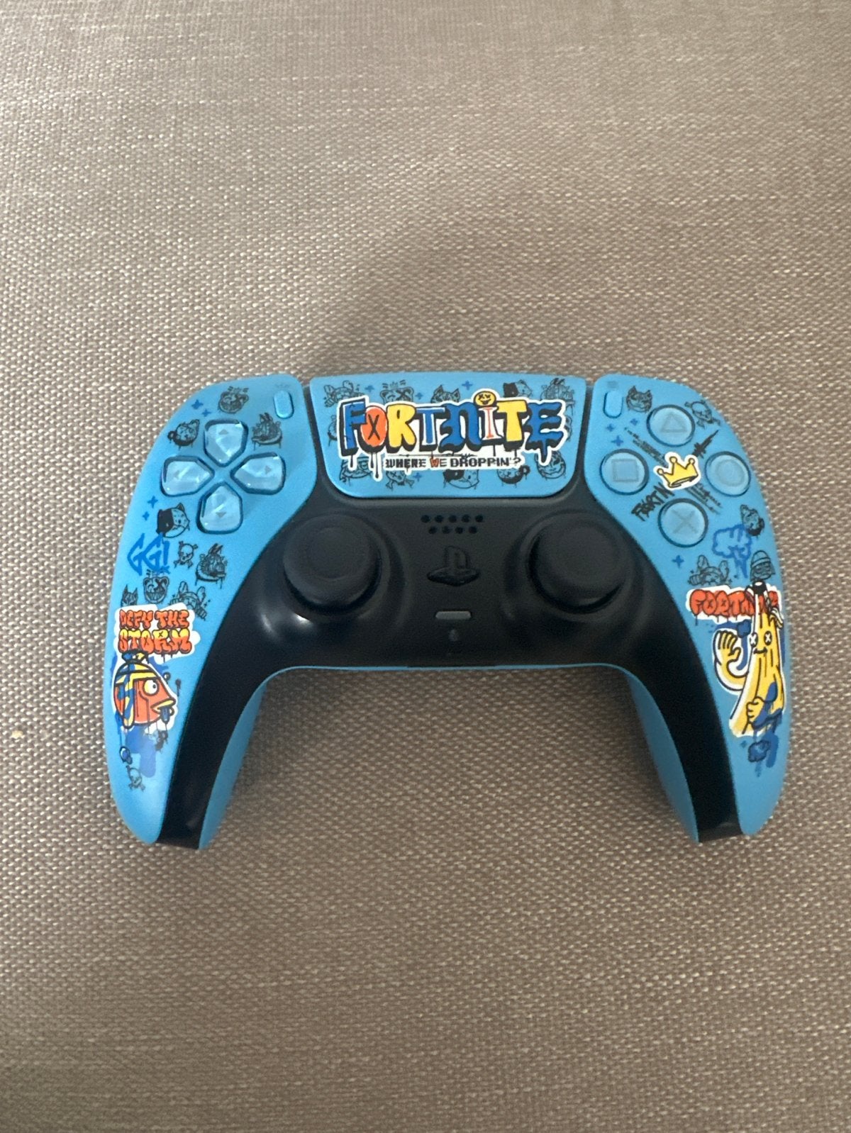 PS5 DualSense Controller Fortnite met de doos, Spelcomputers en Games, Games | Sony PlayStation 5, Ophalen, Zo goed als nieuw