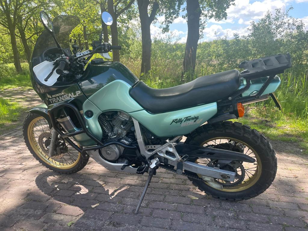 Mooie Honda Transalp XL600V (1991) | 46.781 km, Motoren, Motoren | Honda, 2 cilinders, 583 cc, Motorrijbewijs A, Gebruikt