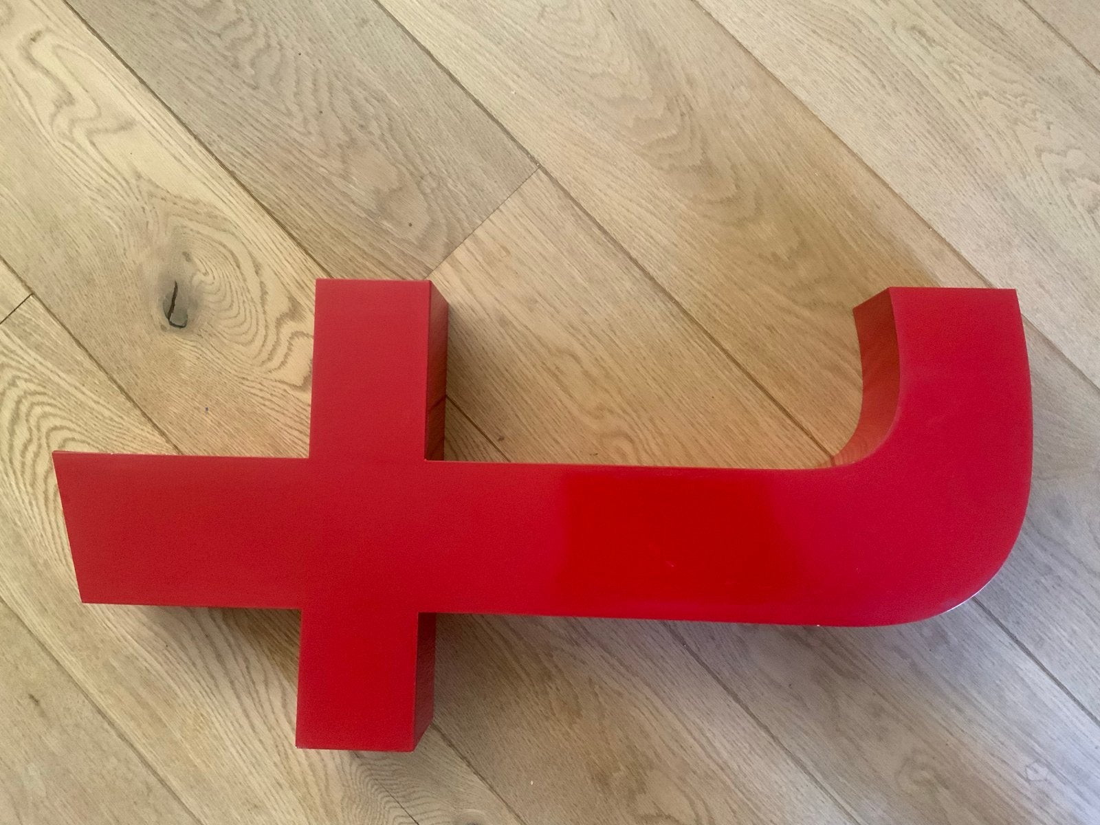 Letter, metaal., Ophalen, Gebruikt