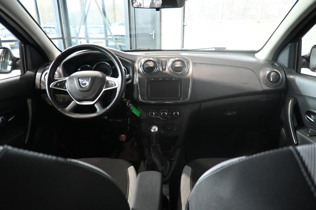 Dacia Sandero 0.9 TCe Stepway Tech Road Airco Navigatie Trek, 898 cc, Stof, Met garantie (alle), Bedrijf