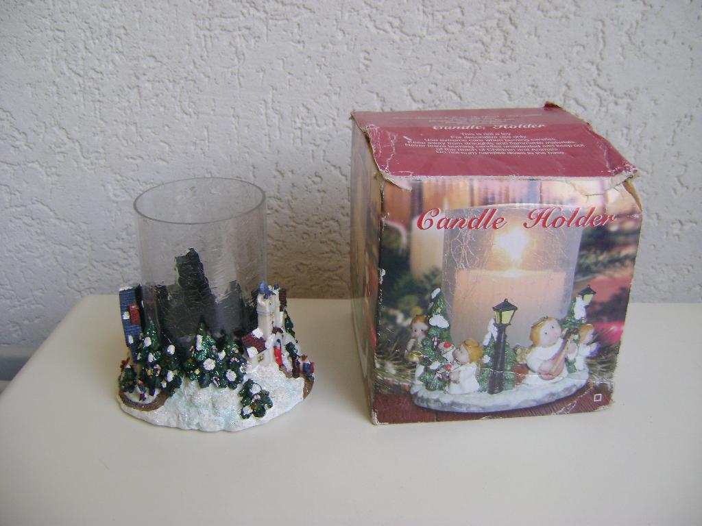 nieuw in doos kerst kaarsen of waxine standdaard 12hx7.5br, Ophalen of Verzenden, Nieuw