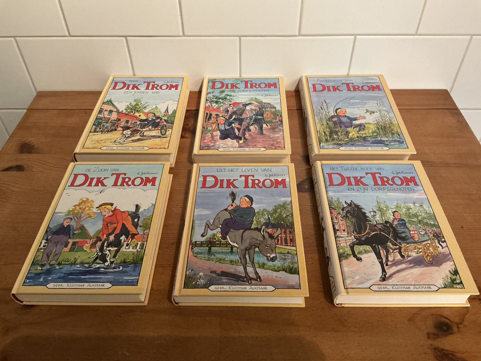 PRACHTIGE 6 DELIGE SERIE VAN DIK TROM 📚 📚 SUPER LEUK !!, Ophalen of Verzenden, Gelezen