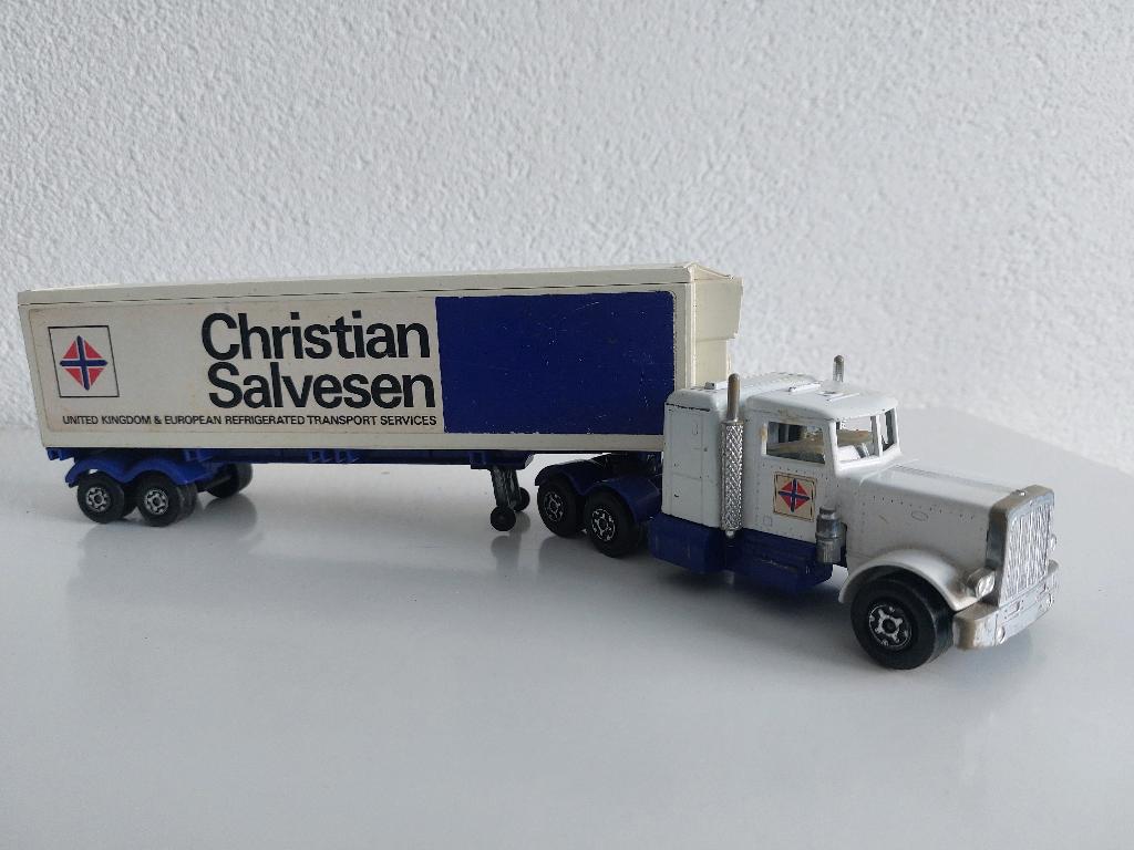 Matchbox Peterbilt vrachtwagen, Ophalen of Verzenden, Gebruikt, Bus of Vrachtwagen