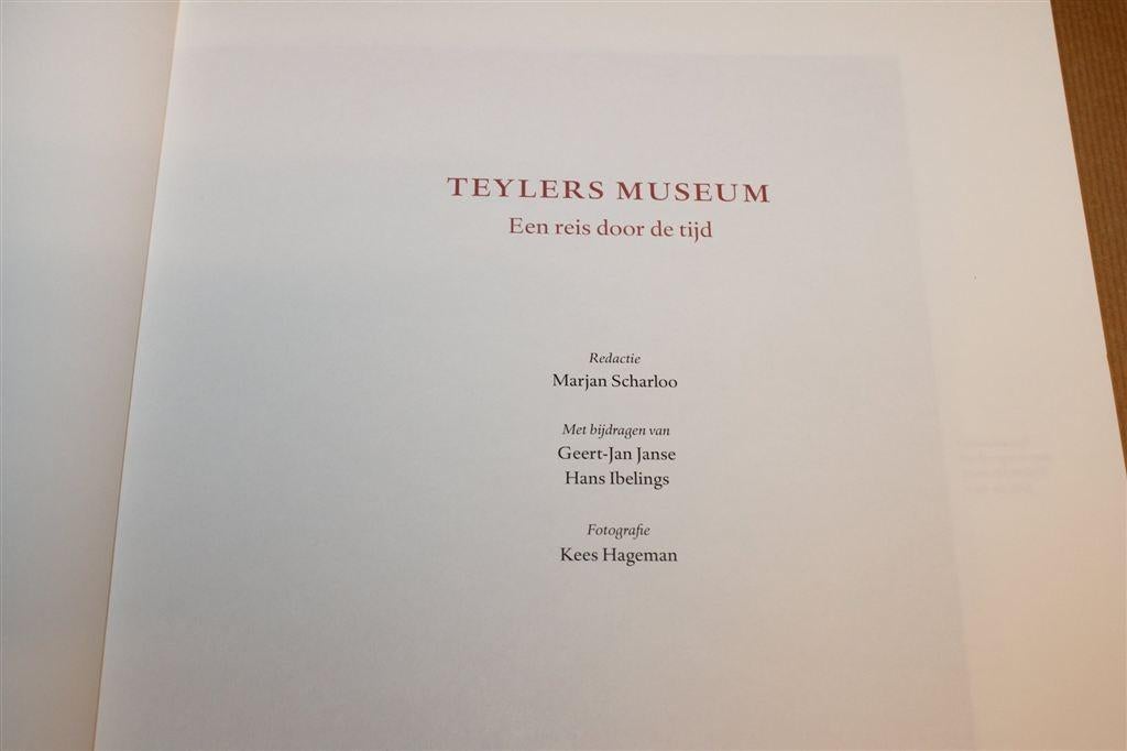 Teylers Museum1784-2009 — Een Reis Door De Tijd — Fotoboek, Boeken, Ophalen of Verzenden, Zo goed als nieuw