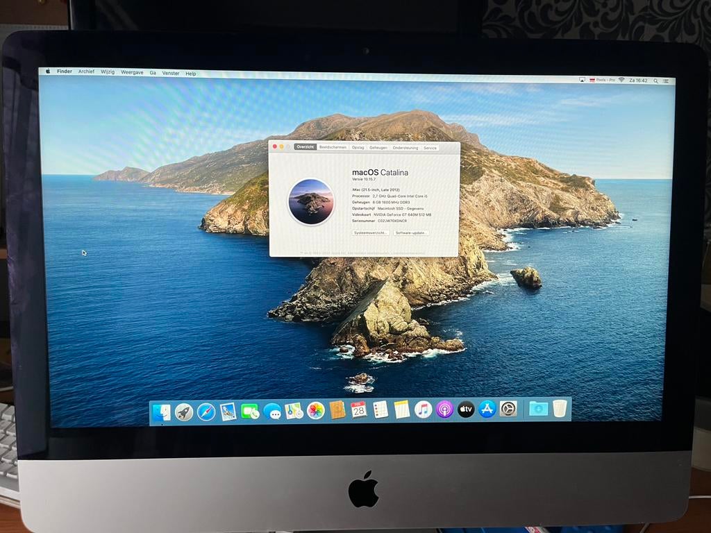 Apple iMac 21.5 2012 en eMac PCG4, Ophalen of Verzenden, Gebruikt, IMac, Onbekend