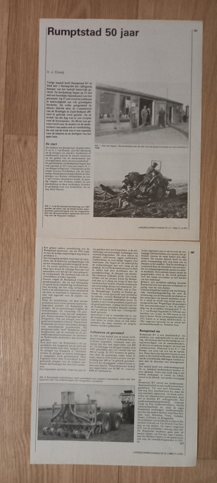 R : Rumpstad machine advertenties., Ophalen of Verzenden, 1920 tot 1940, Tijdschrift