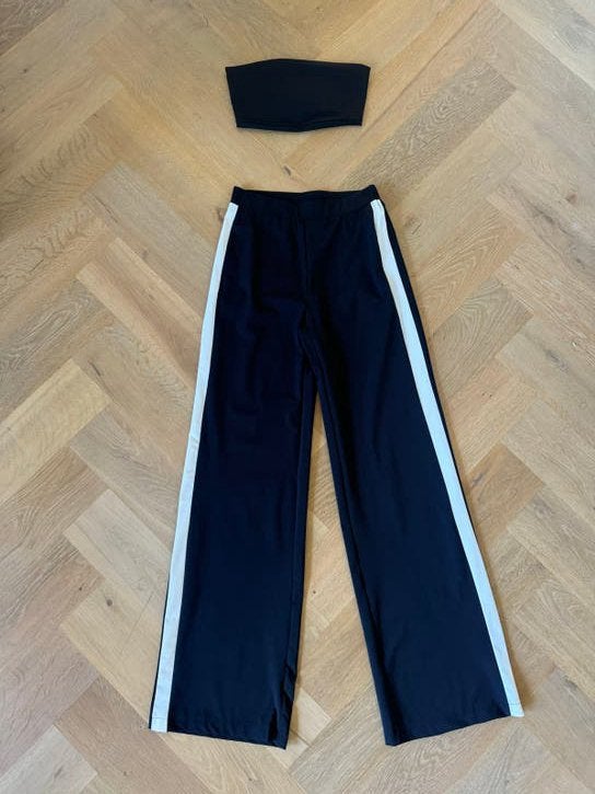 LA Sisters matching set/co-ord maat XS nieuw, Ophalen of Verzenden, Nieuw, Maat 34 (XS) of kleiner, Zwart