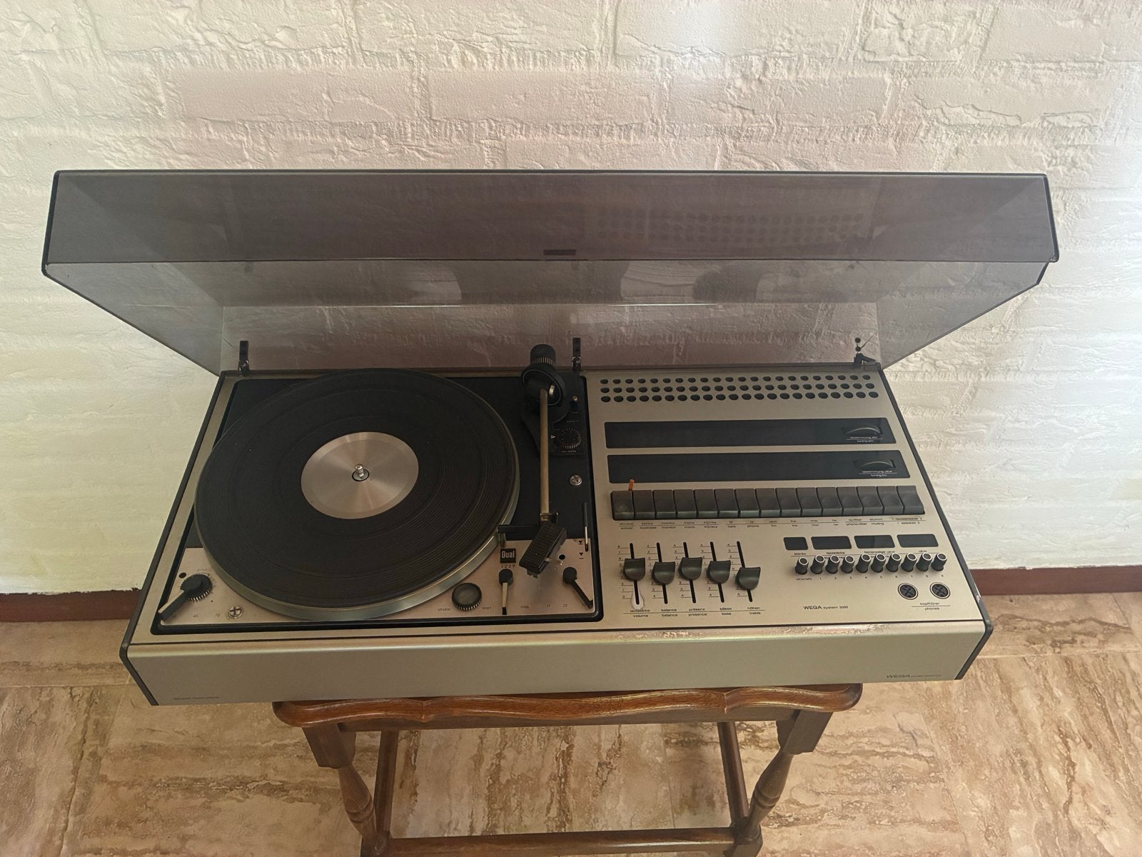 Vintage Wega Studio 3220 Hifi Stereo Installatie Jaren '70, Ophalen, Gebruikt, Tuner of Radio, Overige merken