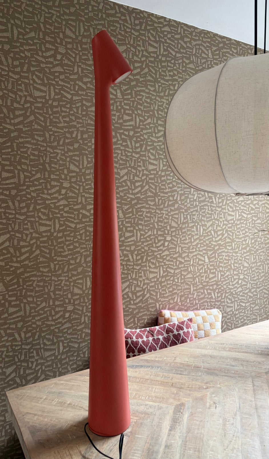 Design lamp Africa, Ophalen, Zo goed als nieuw, Metaal