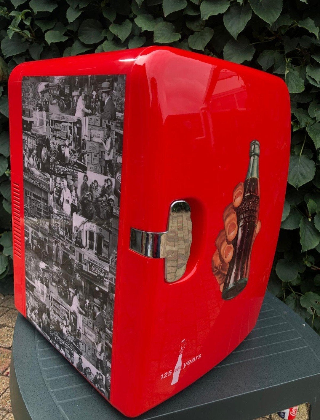 Coca-Cola Mini Koelkast - Draagbaar en Compact, Ophalen, Zonder vriesvak, Minder dan 45 cm, Minder dan 85 cm