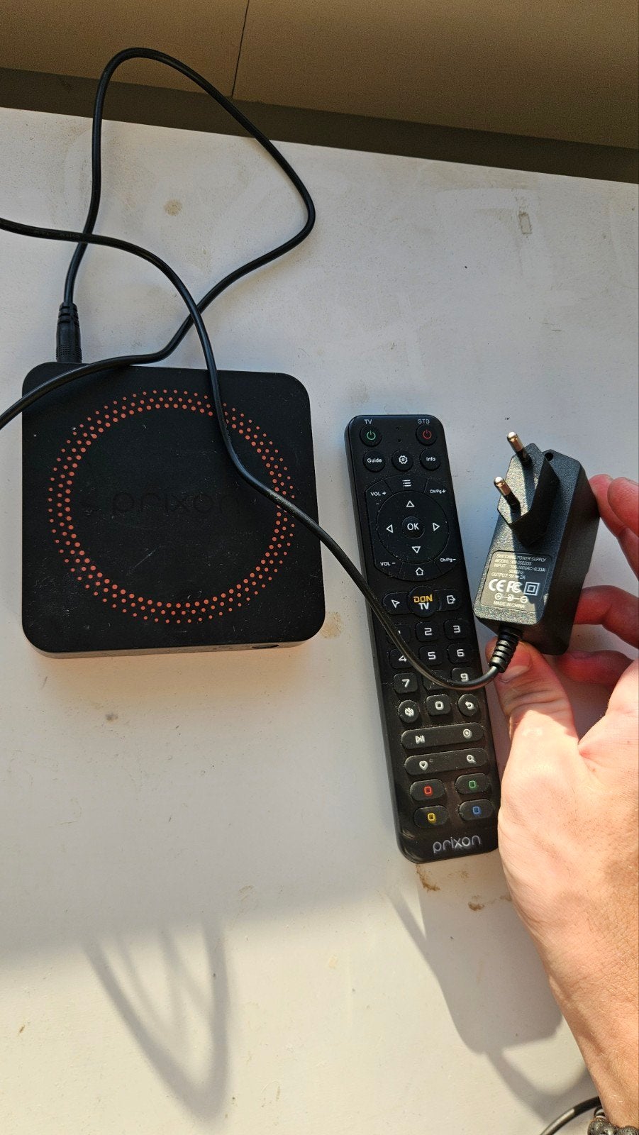PRIXON Alpha II 4K Android TV Box, Ophalen, Zo goed als nieuw, HDMI