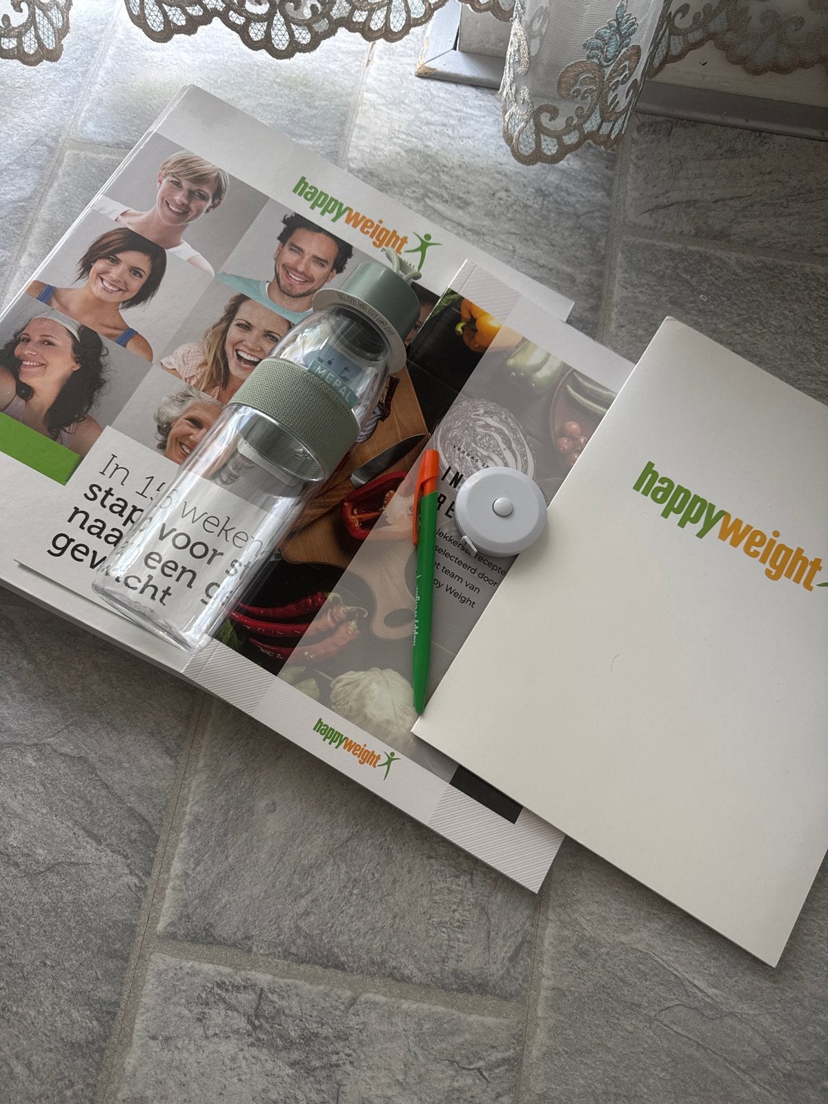Compleet Happy Weight afslank programma + Mepal fles, Ophalen of Verzenden, Nieuw, Overige typen