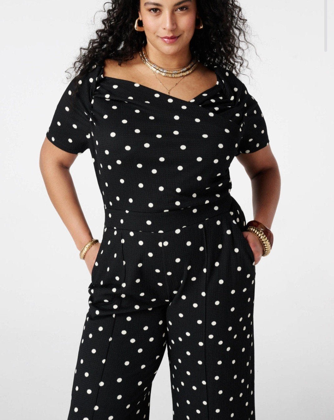 Ms mode jumpsuit maat 48, Kleding | Dames, Verzenden, Zwart, Maat 46/48 (XL) of groter, Zo goed als nieuw